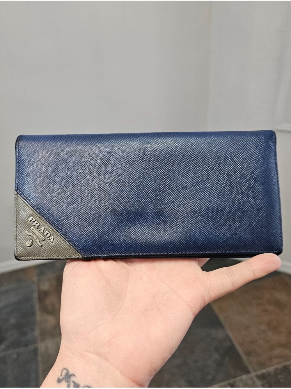 Prada Saffiano Leather Long Wallet - AUTHENTICITY CARD
INCLUDED - MSRP $830 - Picture 2 of 16
